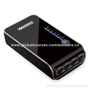 4-port Mini Powerline Adapter Starter Kit (500Mbps), Plug-and-play Function